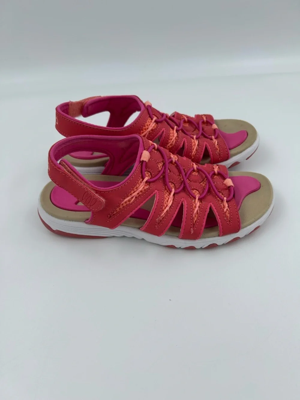 Ryka Women’s Pink Active Sandals - Comfortable Outdoor Walking Shoes 5.5M - Picture 3 of 6